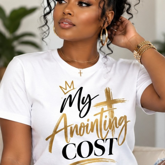 My Anointing Cost  Shirt | White